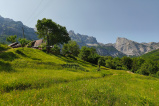 Blick zur Unterkunft (Royal Land)