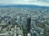 Taipeh 101 (Blick aus Etage 89 - 383 Meter)