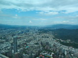 Taipeh 101 (Blick aus Etage 101 - 438 Meter)